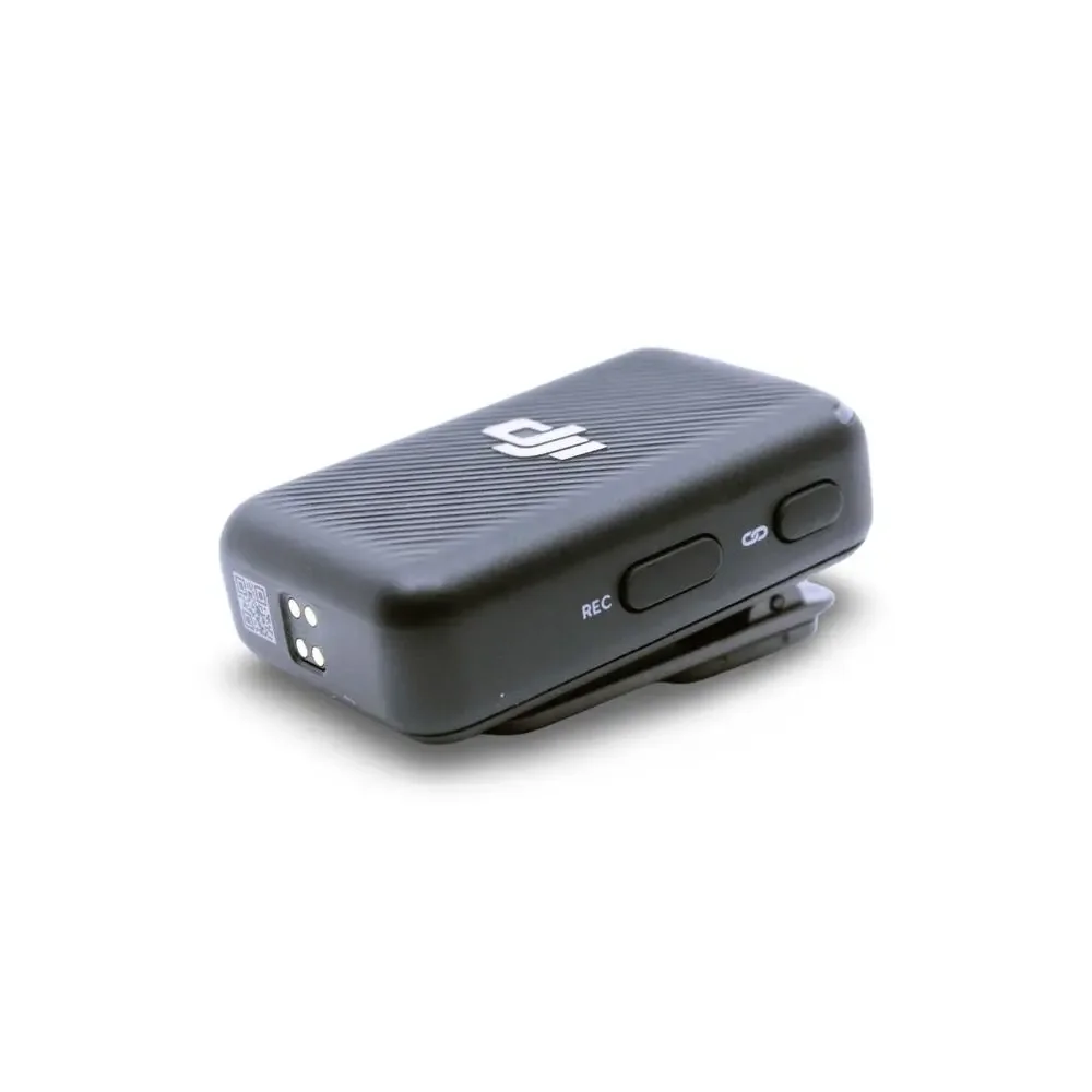 DJI Mic (2 TX + 1 RX + Charging Case), Wireless Lavalier Microphone